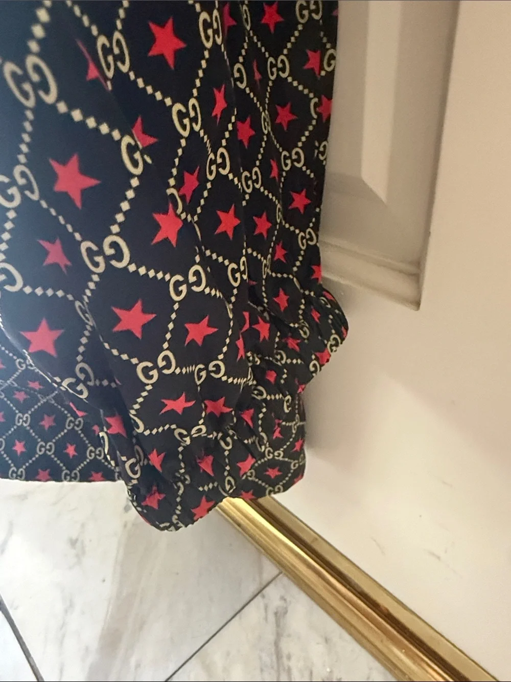 Gucci Black Hooded Windbreaker
